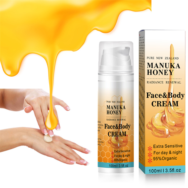 Crazylife Honey Body Cream 100ml Reduces Wrinkles, Whitens Skin