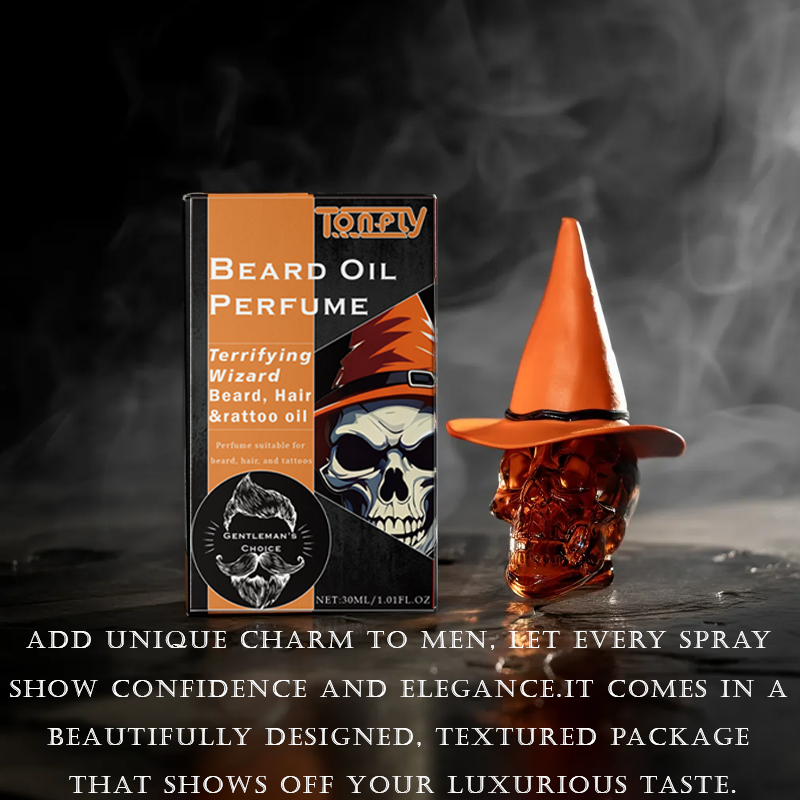 Tonfly Orange Skull Crystal Perfume 30ml – Long-Lasting Men’s Cologne with Iconic Skull Design