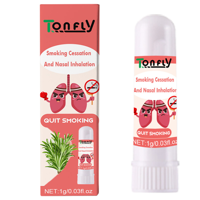 Peppermint Single-Tip Nasal Stick - Fast Nasal Congestion Relief & Invigorating Coolness