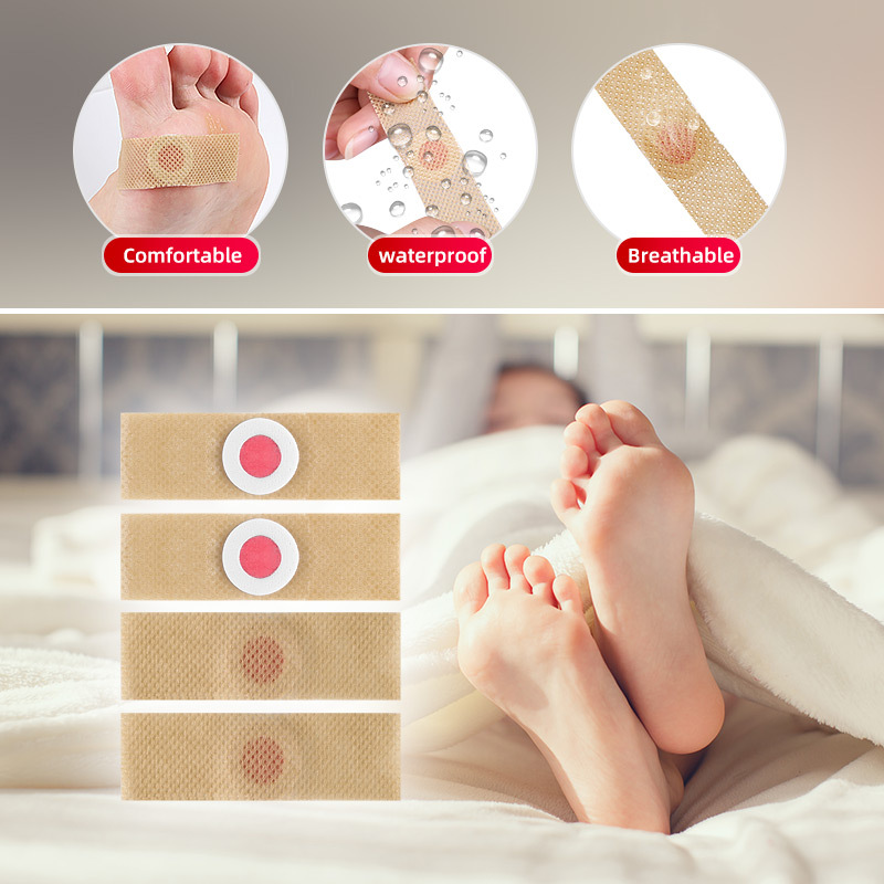 Crazylife Foot Toe Corn And Callus Removers Pads Self-Stick Adhesive Foot Cushion Corn Callus Remover Cushions Foot Care Patches