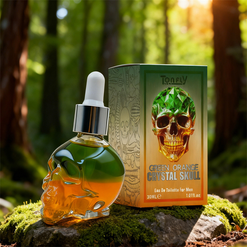Tonfly Green Orange Skull Dual Color Perfume 30ml