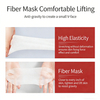 V-shaped facial mask - Niacinamide beauty mask - Hydrating gel double-layer chin patch for lifting, firming and moisturizing - The perfect V-shaped face beautifying tool