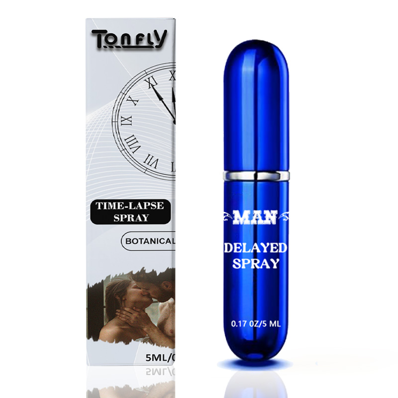 Tonfly Blue Male Penis Delay Essential Oil - Oil for private area massage - 5 ml