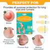 Blister Plasters Invisible Hydrocolloid Gel Blister Bandages Blister Cushion Pad for Heel Foot Toe and Guard Skin