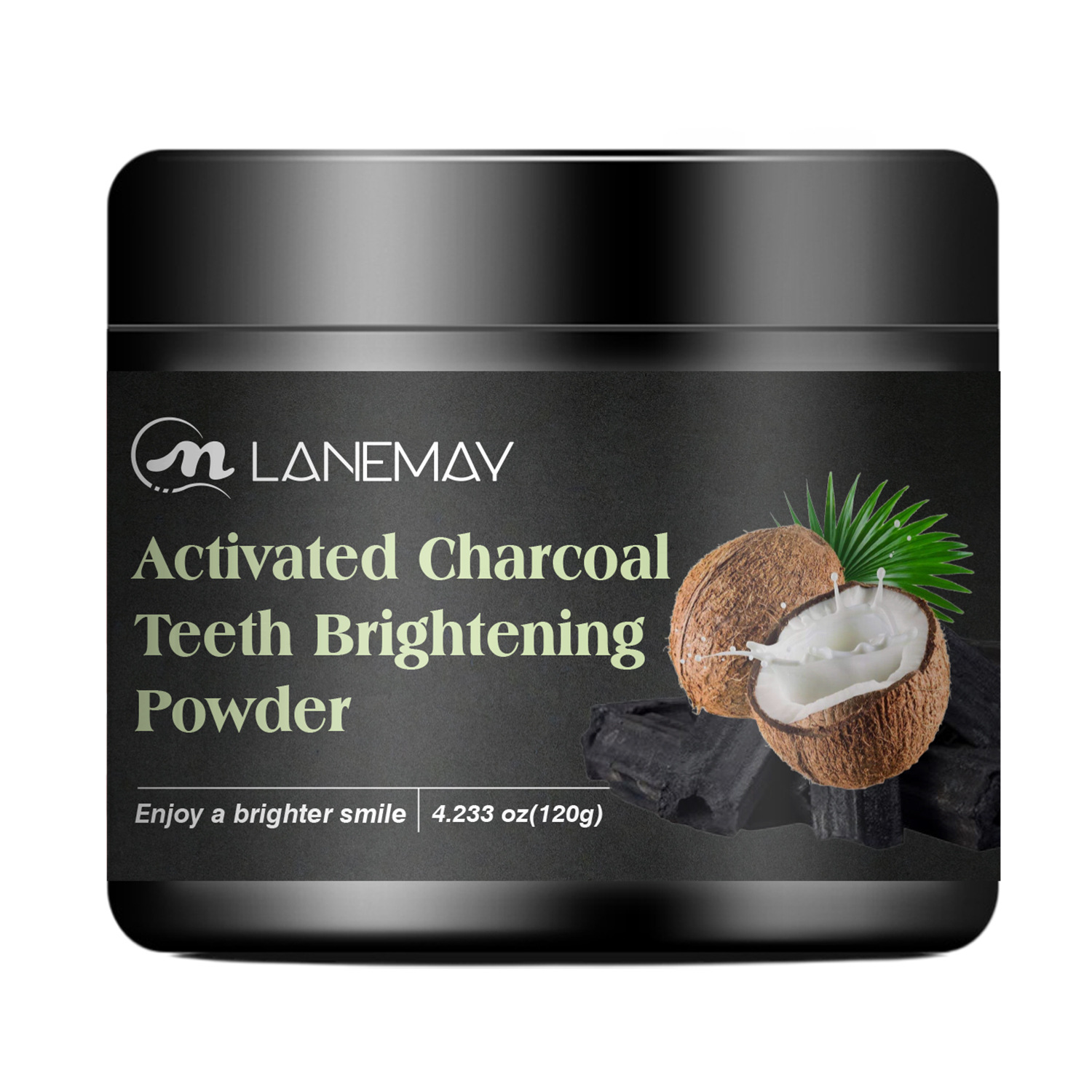 Activated carbon toothpaste - Deeply cleans teeth and whitens them.