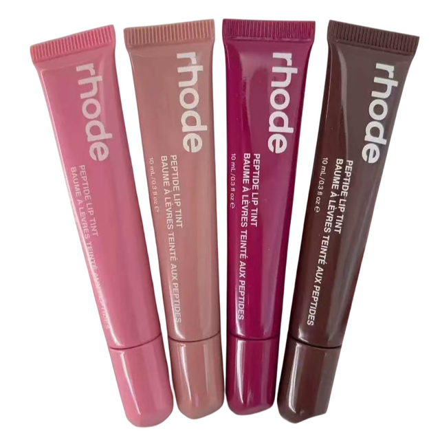 Rhode Haley Colored Raspberry Ribbon Toast Espresso Lip Color Lip Gloss Lipstick