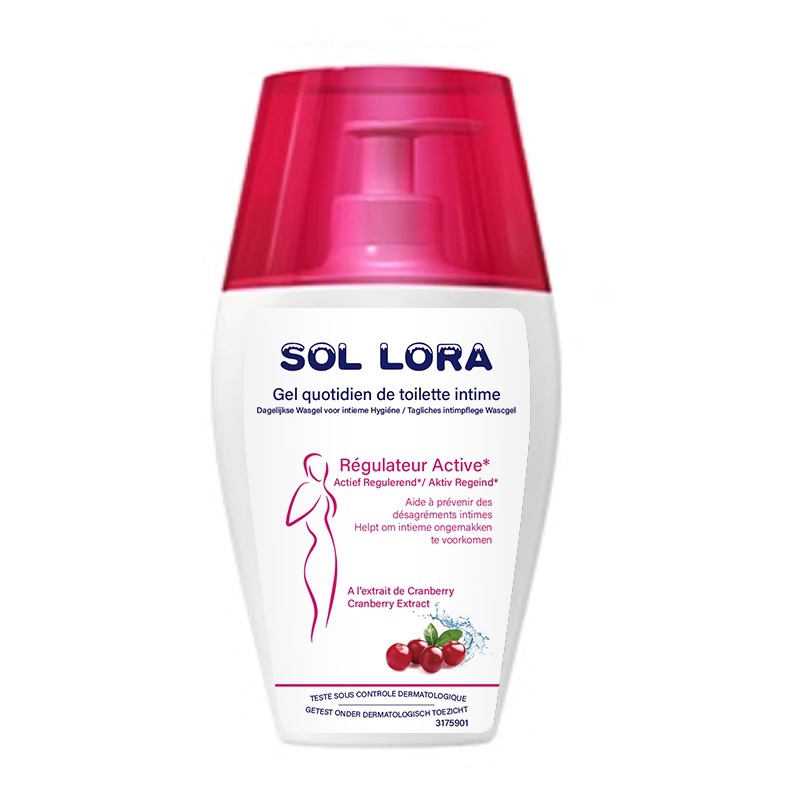 Cranberry Women's Vulvar Care Liquid - Vulva Wash - Cleaning - Antibacterial - 3 Bottle Set
