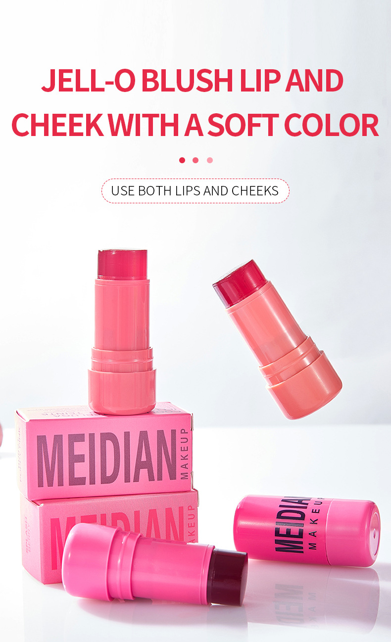 Lipstick, Rouge, Lippen- und Wangenstift, Make-up, Konturierung, Natürliches Nacktmake-up, Frische, Sanftes und glattes Rouge