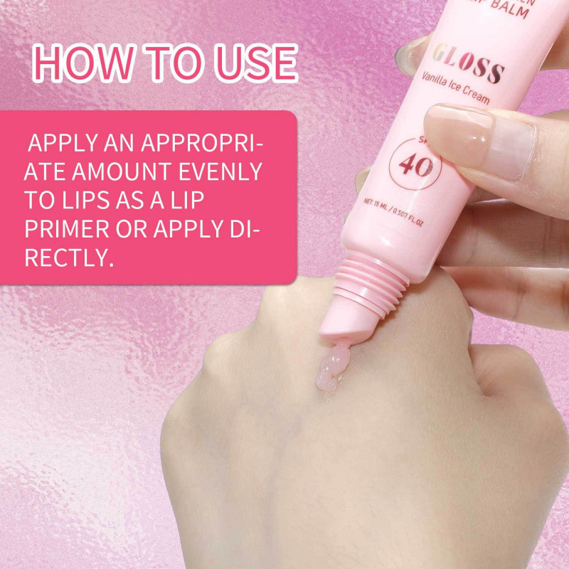 Glowy Moisturizing Lip Balm SPF 40 15ml