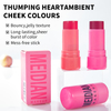 Lipstick, Rouge, Lippen- und Wangenstift, Make-up, Konturierung, Natürliches Nacktmake-up, Frische, Sanftes und glattes Rouge